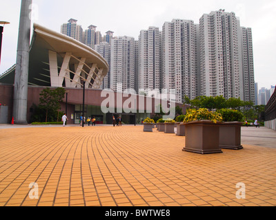 Tseung Kwan O Sportplatz, Hong Kong Stockfoto