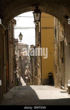 Ripatransone in Le Marche Stockfoto