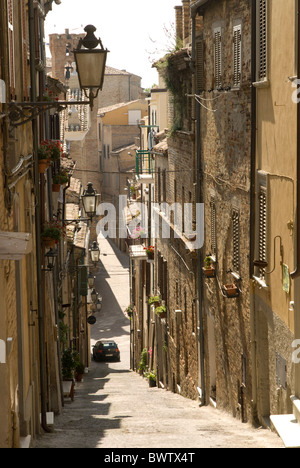 Ripatransone in Le Marche Stockfoto