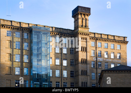 G-Mühle bei Dean Clough Halifax West Yorkshire England Stockfoto