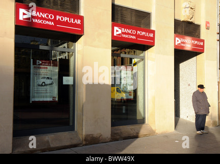 Bank beliebte, Spanien Stockfoto