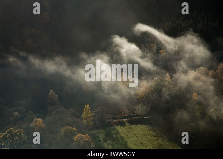WISPs von steigenden Nebel Stockfoto