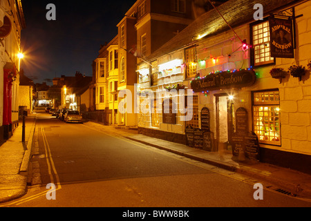 Der Admiral Benbow Pub, Penzance, Cornwall, England, Vereinigtes Königreich Stockfoto