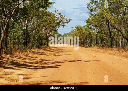 Unbefestigte Straße Stockfoto