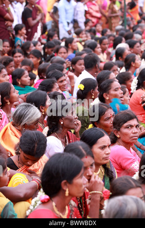 Hochzeitszeremonie Andhra Pradesh in Indien Stockfoto