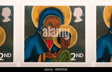 Vereinigtes Königreich Briefmarke 2. Stockfoto