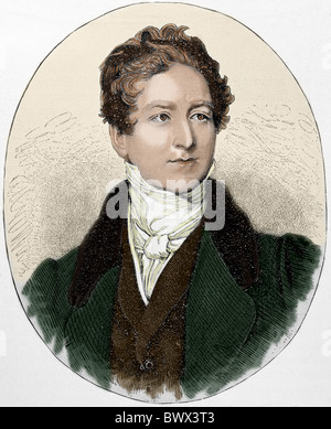 SCHÄLEN, Robert (begraben, 1788-London, 1850). Britischer Politiker. Gravur. Stockfoto