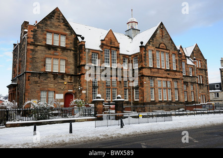 29. November 2010, Roseburn Grundschule wegen Schnee, Edinburgh geschlossen Stockfoto