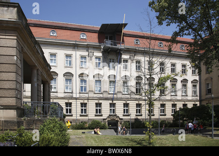 Frankfurt Oder Viadrina Universität Hauptgebäude Stockfoto