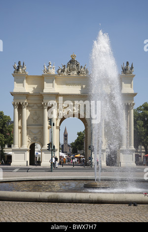 Potsdam-Brandenburger Tor Tor Stockfoto