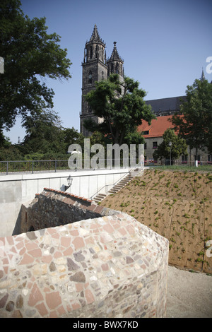 Magdeburger Dom Stockfoto