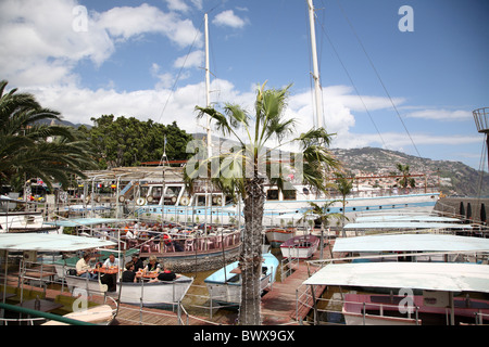 Portugal Madeira Funchal Porto Do Funchal die Vargant Ex-Beatles Yacht Stockfoto