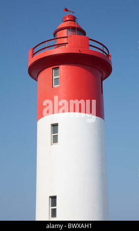 Leuchtturm von Umhlanga Stockfoto