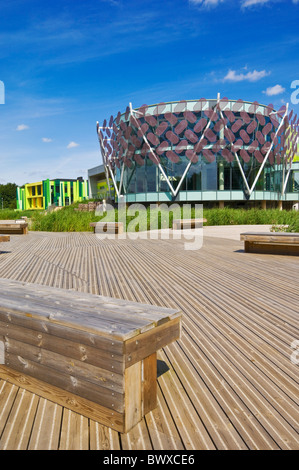 Nottingham-Wissenschaftspark Eco Gebäude Nottingham Nottinghamshire England UK GB EU Europa Stockfoto