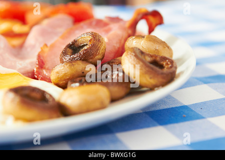 Komplettes warmes Frühstück 'Englisch' Stockfoto