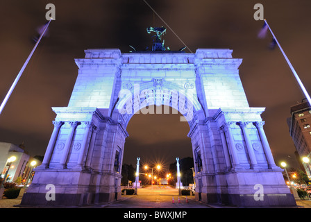 Soldaten und Seeleute Arch im Prospect Park in Brooklyn, New York, USA. Stockfoto