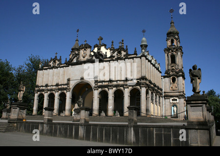 Heilige-Dreifaltigkeits-Kathedrale, Addis Ababa, Äthiopien Stockfoto