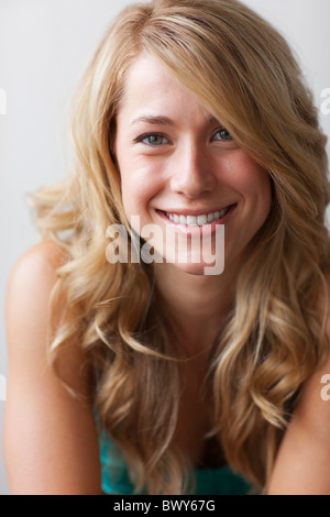 Porträt der Frau, Portland, Oregon, USA Stockfoto