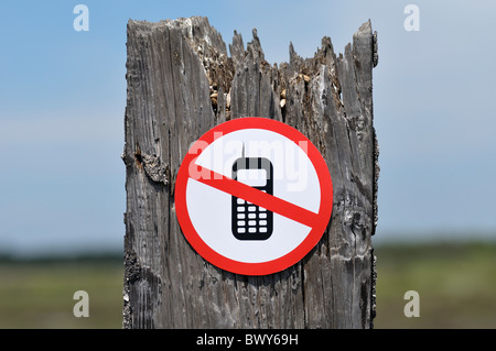 Kein Handy-Symbol Stockfoto