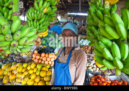 Neuen Stadtpark Ngara Hausierer Markt, Nairobi, Kenia Stockfoto