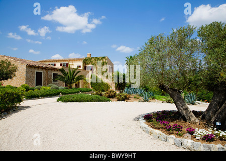 Haus außen, Mallorca, Spanien Stockfoto