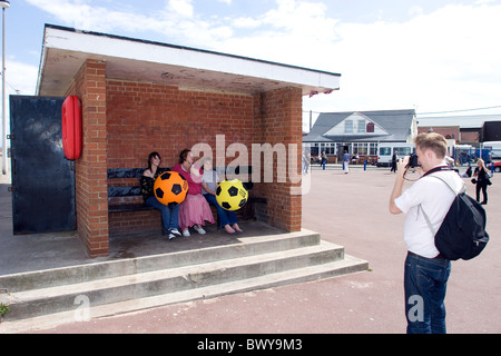 Das Leben auf der Isle of Sheppey, Vereinigtes Königreich. Stockfoto