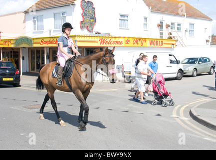 Das Leben auf der Isle of Sheppey, Vereinigtes Königreich. Stockfoto