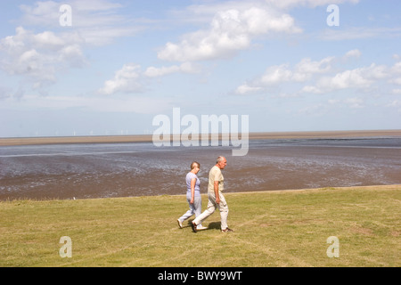 Das Leben auf der Isle of Sheppey, Vereinigtes Königreich. Stockfoto