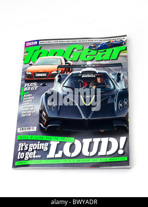 Auto-Magazin-Cover Stockfoto