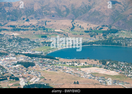 Südalpen, Wanaka, Lake, Welterbe-Status, steilen vergletscherten Tälern, Fiordland-Nationalpark, Südinsel, Neuseeland Stockfoto