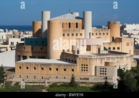 Die parochiale Kirche Qawra, St Francis von Assisi gewidmet Stockfoto