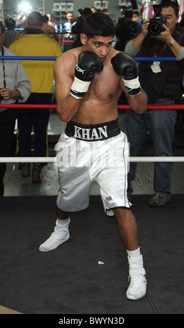 AMIR KHAN BOXER HOLLYWOOD LOS ANGELES Kalifornien USA 30. November 2010 Stockfoto