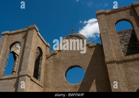 Alten Kirchenruine in Antonito Colorado Stockfoto