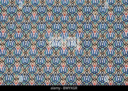 Königspalast von Fez, Marokko. Detail Stockfoto
