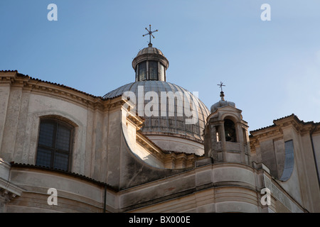 Ein Detail der Kirche San Geremia in Cannaregio Bezirk von Venedig. Stockfoto