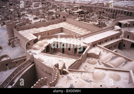 Arg e Bam-Bam-Iran-Nahost Kultur Provinz Kerman über Ruinen Stadt-Festung Stockfoto