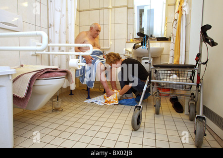 Patientenversorgung in der Nachbarschaft Zentrum Schoeneberg, Berlin, Deutschland Stockfoto