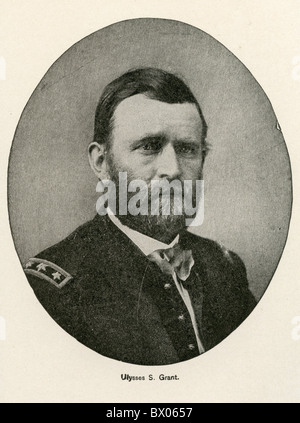 Ulysses Grant, US-Präsident Stockfoto