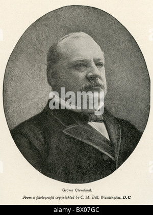 Grover Cleveland, US-Präsident Stockfoto