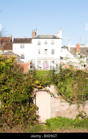 Gartentür in Monmouth Stockfoto