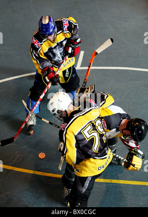 Eishockey, Hong Kong, China Stockfoto