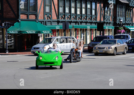 Scoot Coupe, gebaut in den USA von Panther Motors Inc. - Newport, Rhode Island, USA Stockfoto