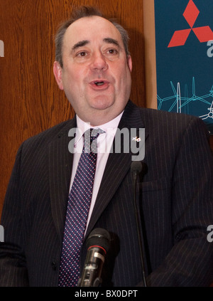 Schottlands erster Minister Alex Salmond. Stockfoto