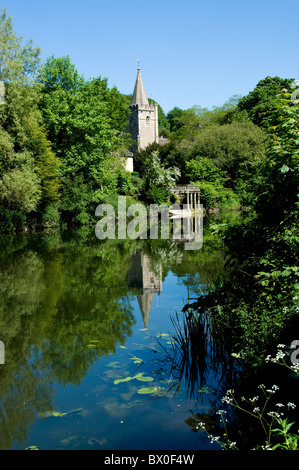 Kirche der Heiligen Dreifaltigkeit Bradford on Avon Wiltshire Stockfoto