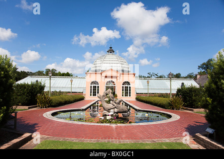 Seit 1936, des Arboretums New Orleans in Louisiana (ursprünglich die Stadt Park Rose Garden) hat begeisterte Besucher. Stockfoto