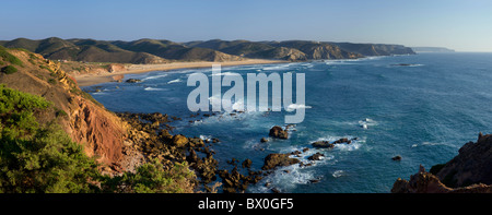 Portugal, Algarve, Praia do Amado, der Costa Vicentina Stockfoto