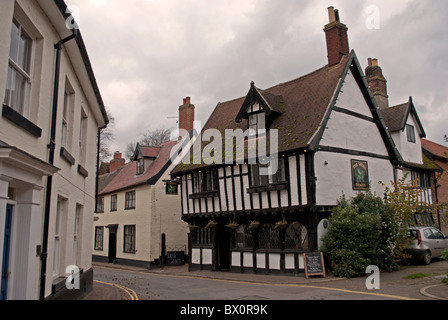 Der grüne Drache Public House, Wymondham, Norfolk Stockfoto