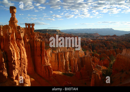 Bryce Canyon kurz nach Sonnenaufgang - USA, Vereinigte Staaten von Amerika Stockfoto