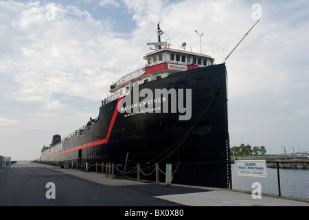 Steamshjp William G Mather Museum. Cleveland-Cliffs Unternehmen. Cleveland, Ohio, USA Stockfoto