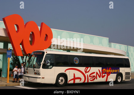 Pop Century Resort in Disneyworld, Orlando, Florida. Stockfoto